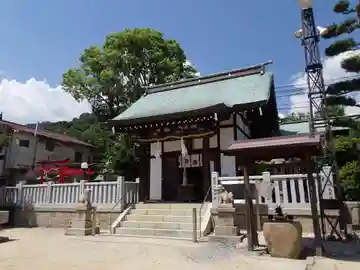 鷺宮八幡神社(保久良神社末社・お旅所)の本殿・本堂