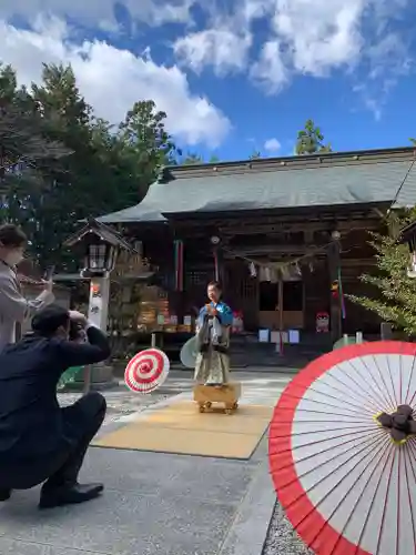 滑川神社 - 仕事と子どもの守り神(福島県)