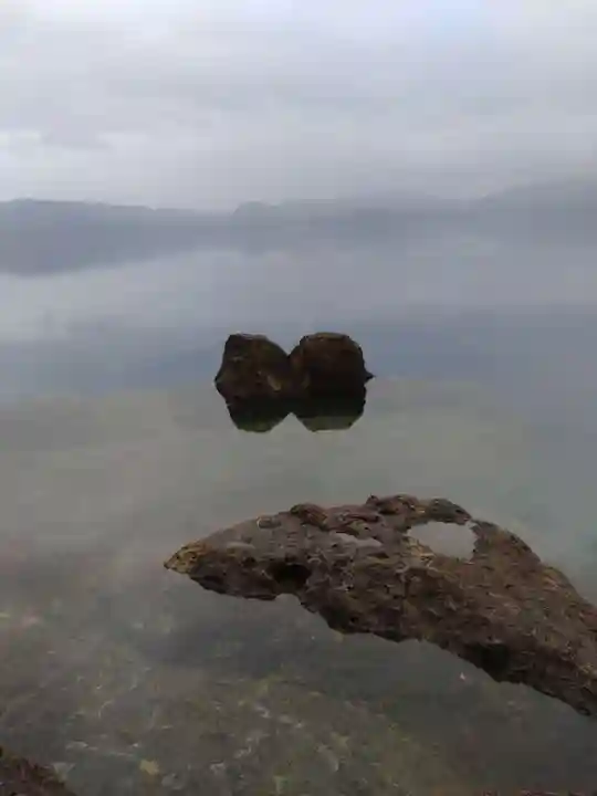 御座石神社の景色