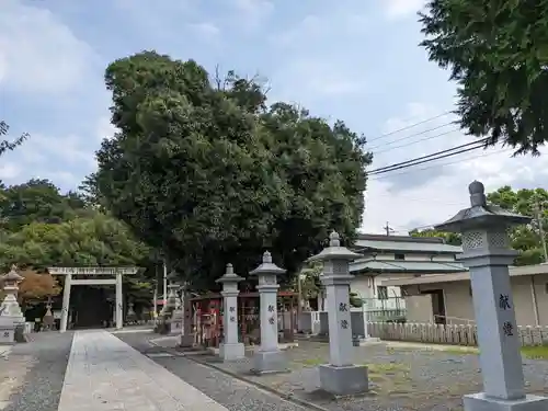 白山神社（二子町）の自然