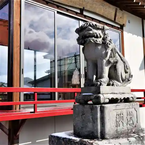 大鏑神社の狛犬