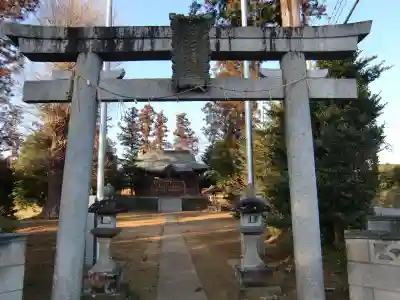 駒形神社の鳥居