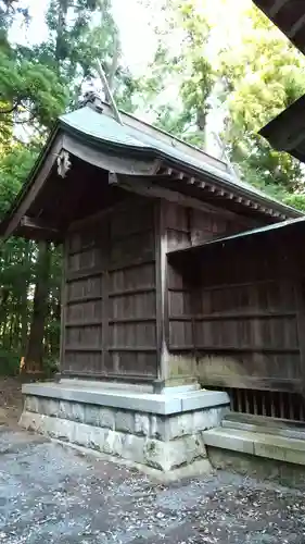 帳附神社の本殿・本堂