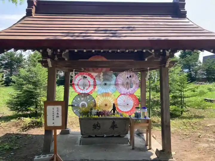 芽室神社の手水舎