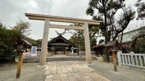 和泉國一之宮　大鳥大社の鳥居