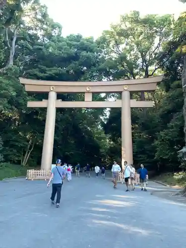 明治神宮の鳥居