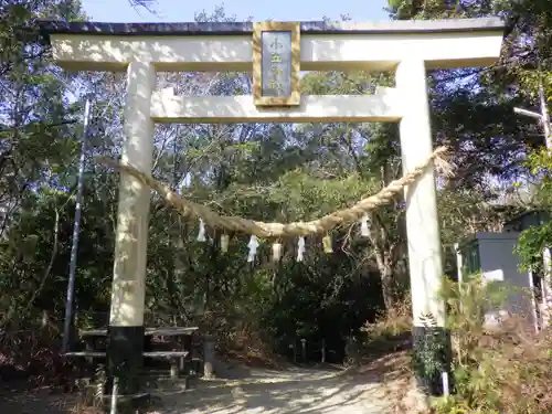 小笠神社の鳥居