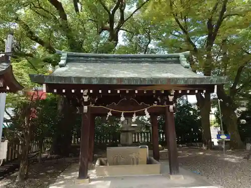 溝旗神社（肇國神社）の手水