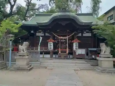 海老江八坂神社の本殿・本堂