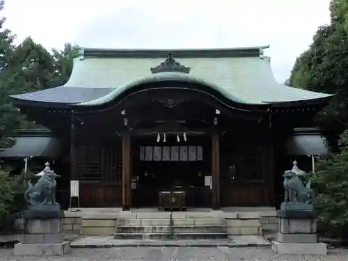 溝旗神社（肇國神社）の本殿