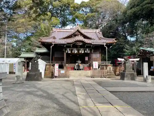 代々木八幡宮の本殿・本堂