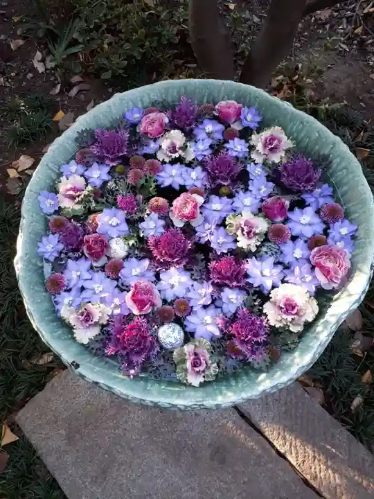 行田八幡神社の手水舎
