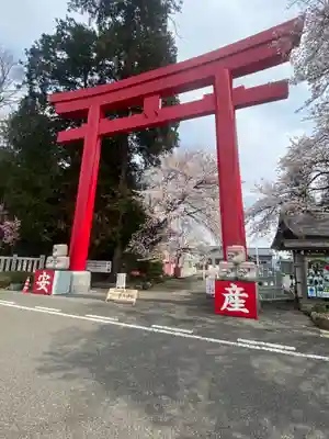 安住神社の鳥居