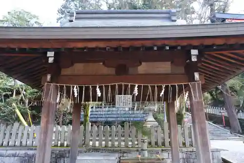 吉田神社の手水舎