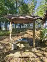 宇氣比神社の手水舎