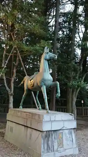 宇都宮二荒山神社の狛犬