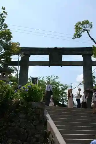 金峯山寺の鳥居