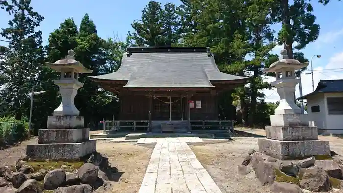 高魂神社の本殿