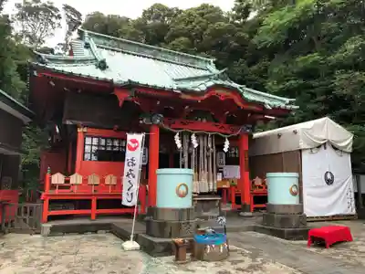 海南神社の本殿・本堂