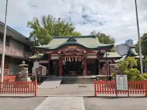 開口神社の本殿