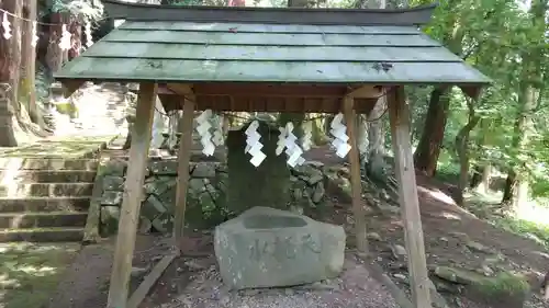 諏訪神社の手水舎