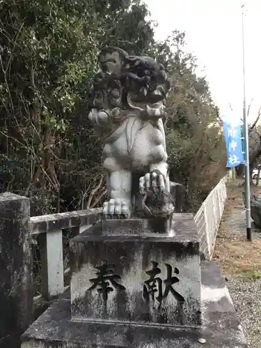 御所神社の狛犬