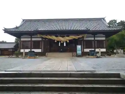 阿智神社の本殿・本堂