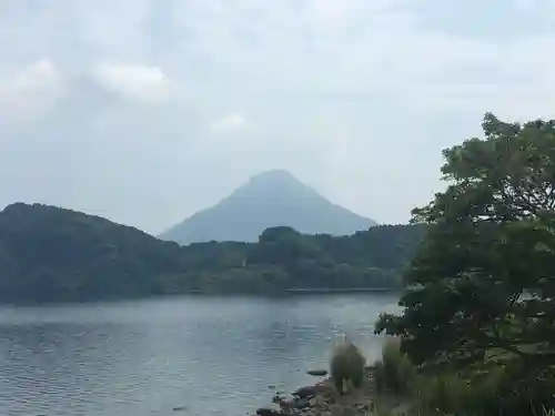 枚聞神社の景色