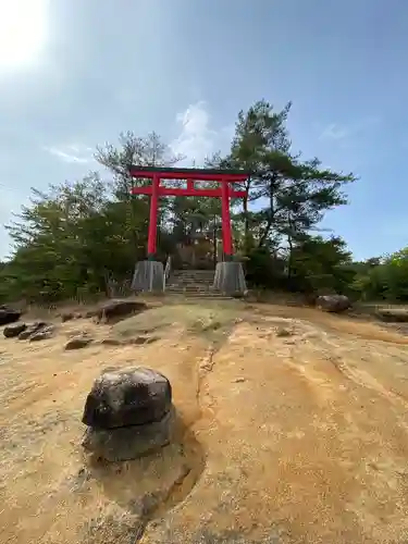 龍泉寺の鳥居