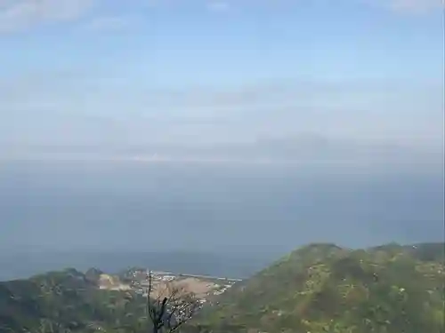 金峰山神社の景色