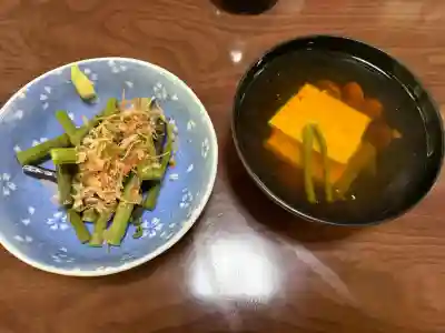 大山祇神社の食事