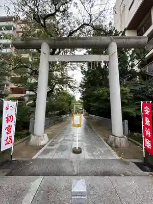 松戸神社の鳥居
