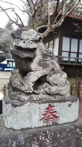 畑子安神社の狛犬