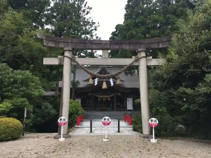 越中一宮 髙瀬神社の鳥居