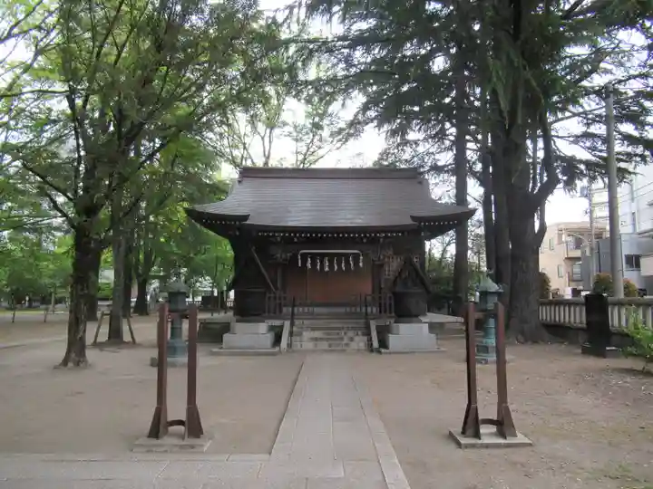 川口神社の本殿・本堂