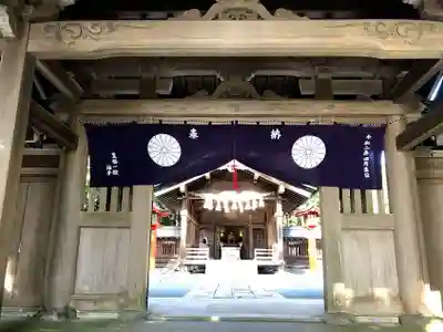 宗像大社中津宮の山門・神門