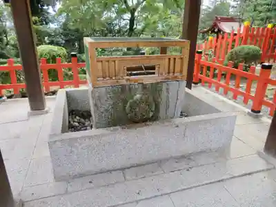 建勲神社の手水舎