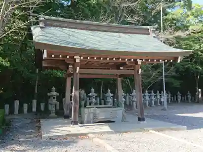 巴江神社の手水舎