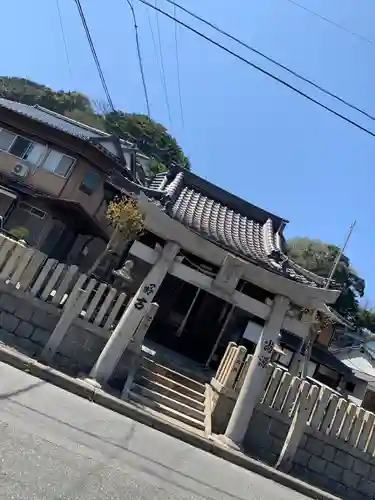 恵美須神社の鳥居