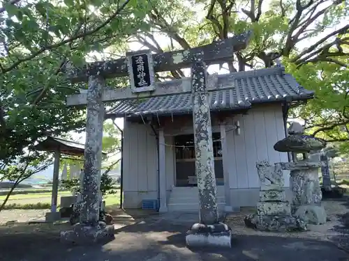 速雨神社の鳥居