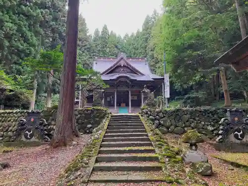 飛澤神社の狛犬