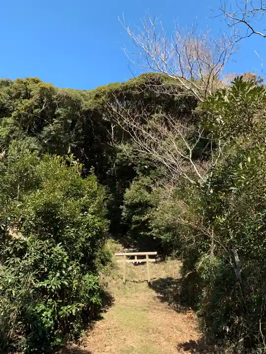 神社(名称不明)の鳥居