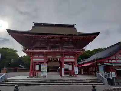津島神社の山門・神門