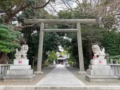 前鳥神社の鳥居