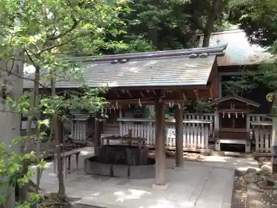 井草八幡宮の手水舎