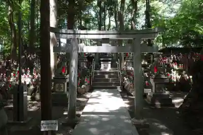 豊川閣　妙厳寺の鳥居