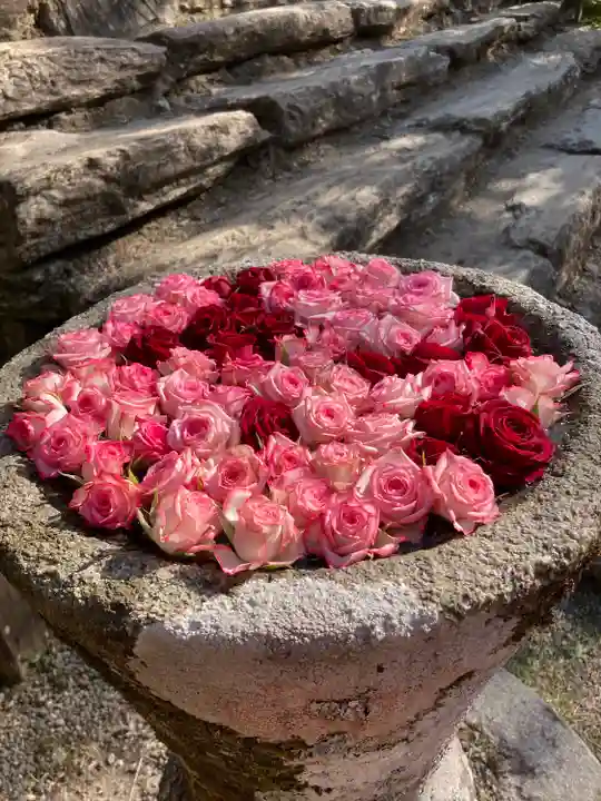 丹生都比売神社の手水舎