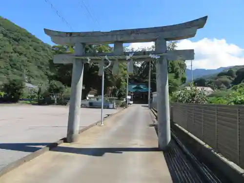 部田神社の鳥居