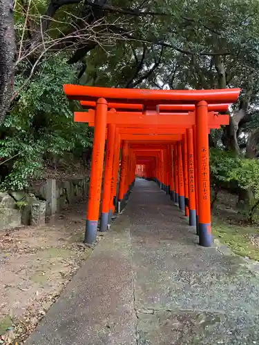 名島神社の鳥居