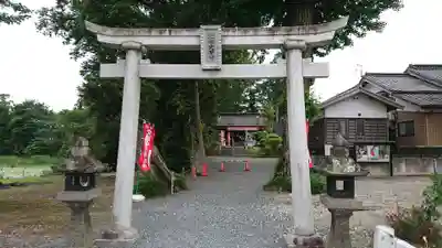 北向神社の鳥居